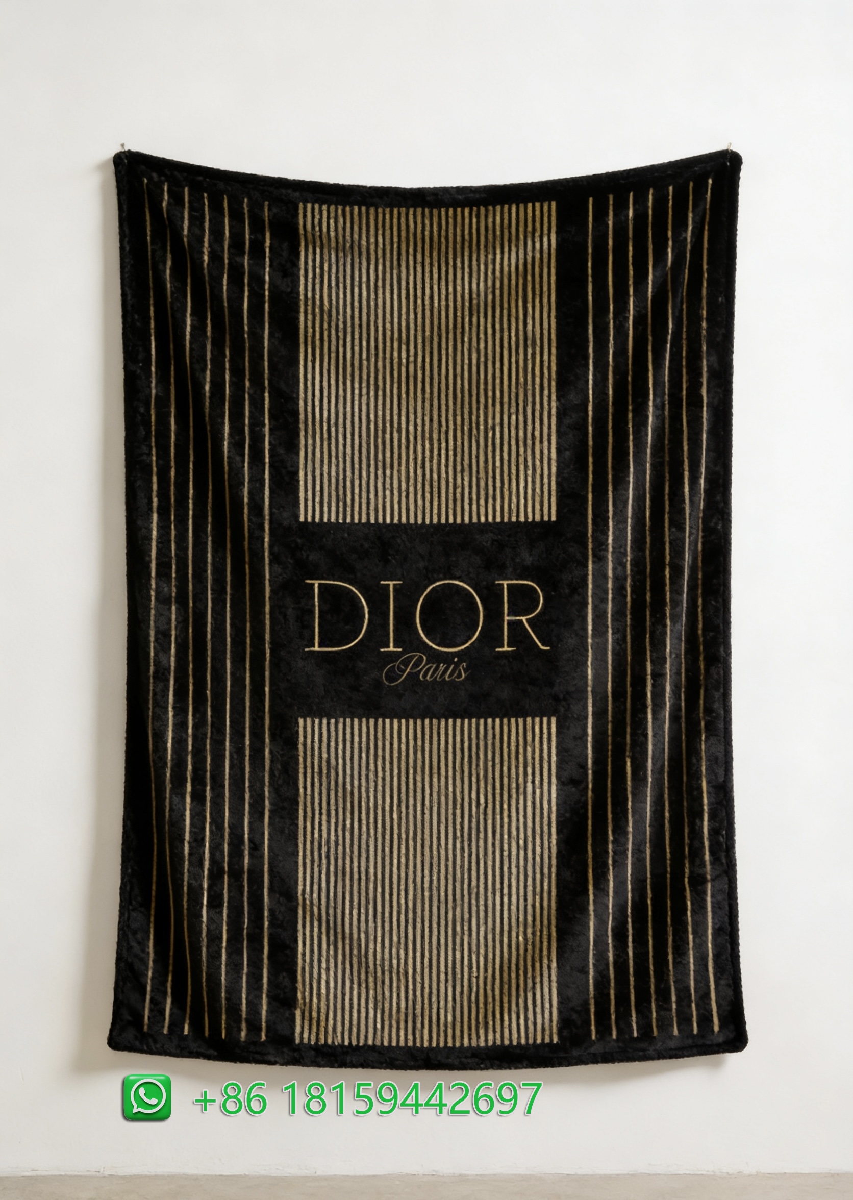 Dior Throw Blankets